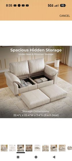 Sofa and Loveseat