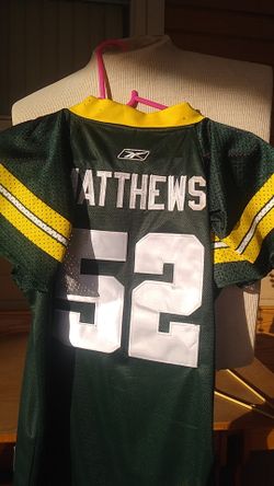 Team apparel Reebok Green Bay Packers jersey women's size medium