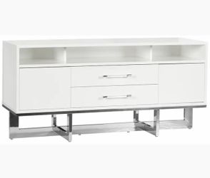 White TV Stand