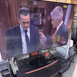 55” Samsung Smart Tv & Stand 