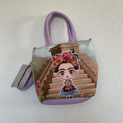 Small Graphic Hand Purse