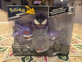 Pokemon Select Evolution Multi-Pack Action Figures -- Gastly, Gengar, & Haunter
