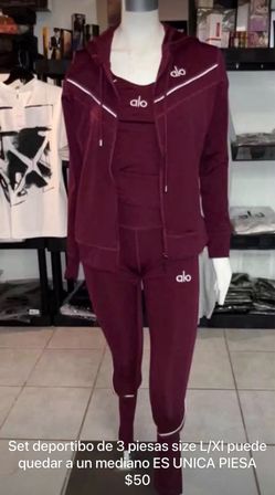Alo Yoga 3-Piece Tracksuit Set