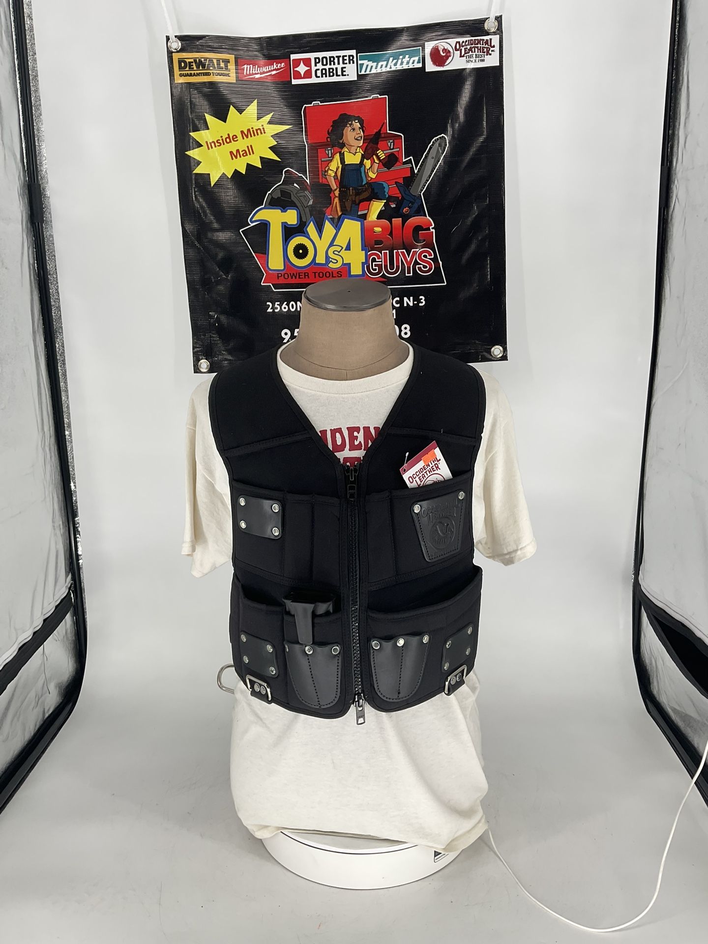 OCCIDENTAL LEATHER® 2536 - Builders' Zip Vest™
