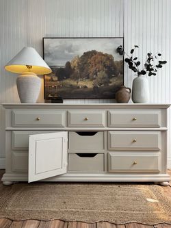 Refurbished 9 drawer dresser