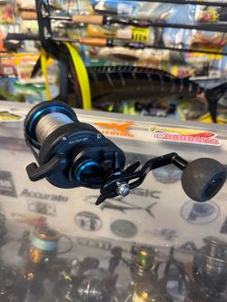 Daiwa Saltist 50 Star drag fishing reel.