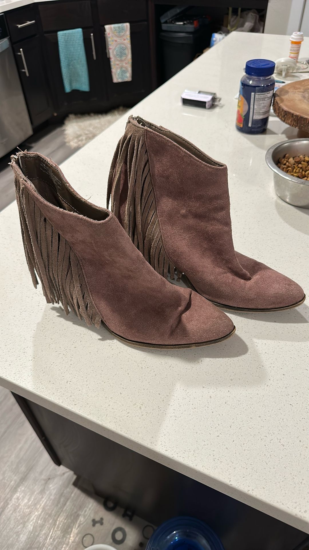 Fringe Boots Size 10