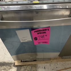GE Top Control Stainless Steel Dishwasher