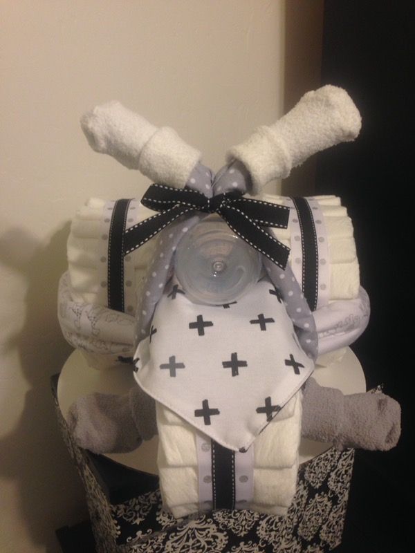 Custom Made diaper cakes