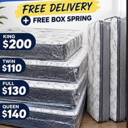 Mattresses King Queen Full Twin