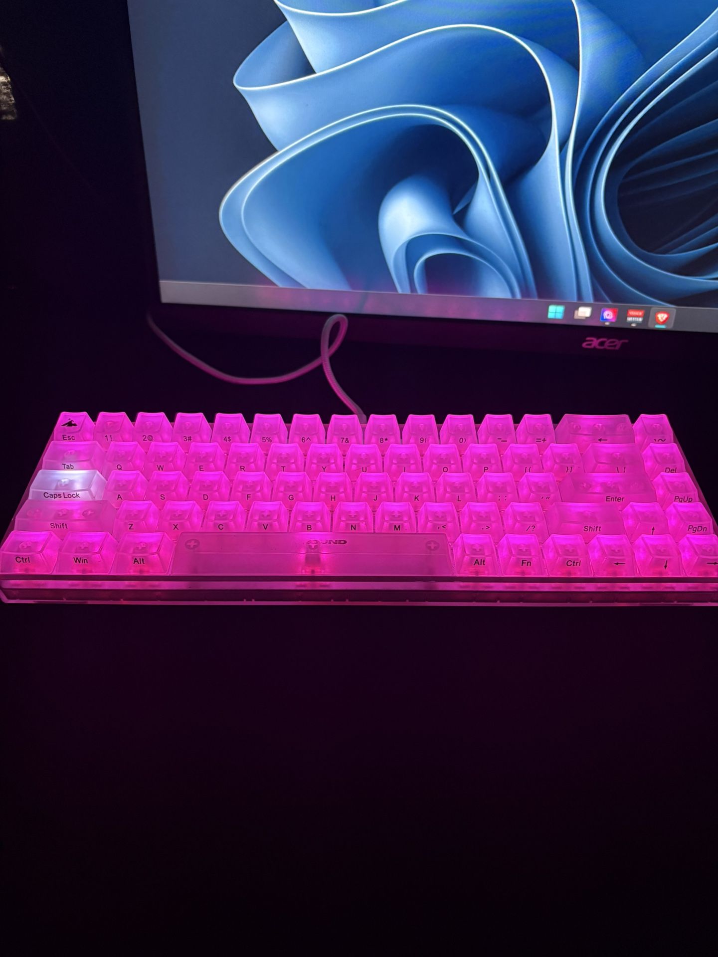 Higround HG68 Mechanical Keyboard – Opal Edition