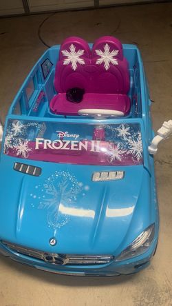 Frozen Mercedez car