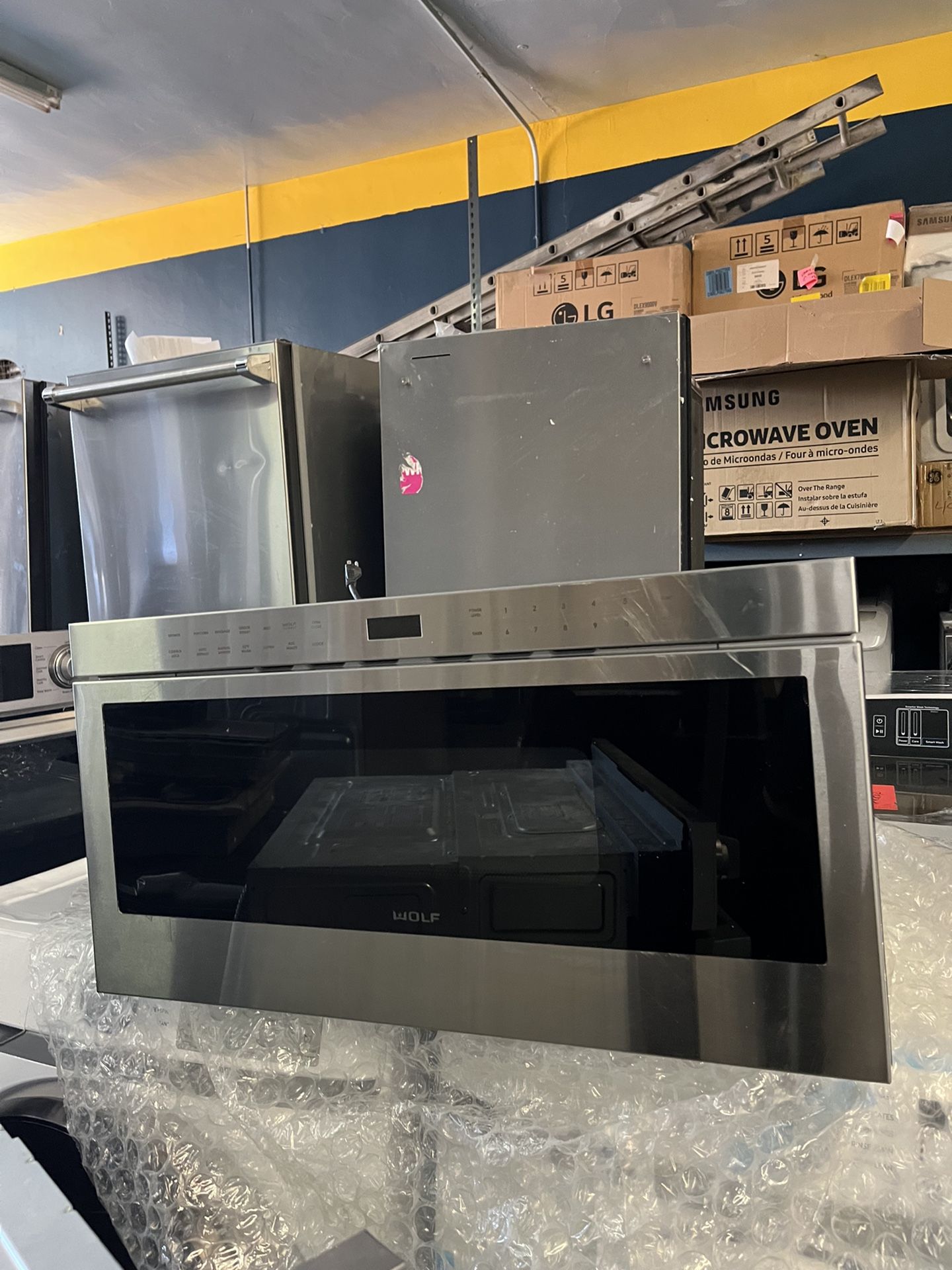 Wolf Stainless Steel 30” Wide Microwave Drawer