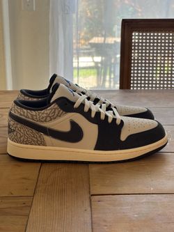 Nike - Air Jordan 1 Low SE Men's Shoes (Sail/Deep Pewter/Gamma Grey/Game Royal)
