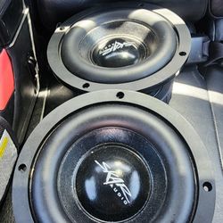 2 Skar Elv 6.5 Inch Subwoofers