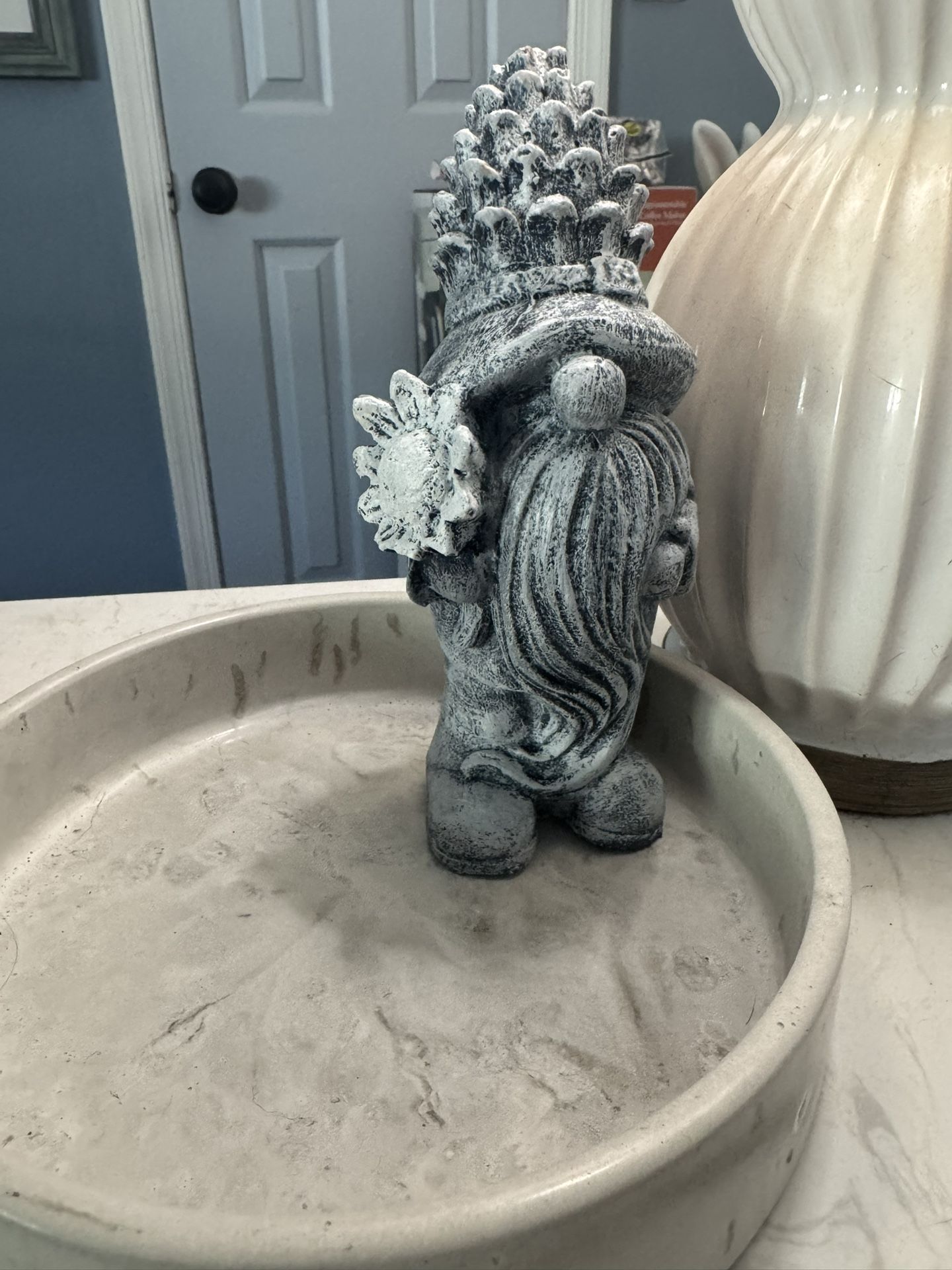 Gnome Concrete Statue