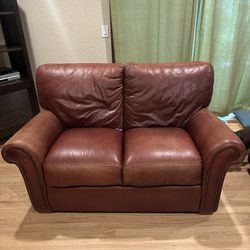 Two Person Leather Couch 