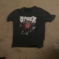 Pink And Grey Spider Shirt 