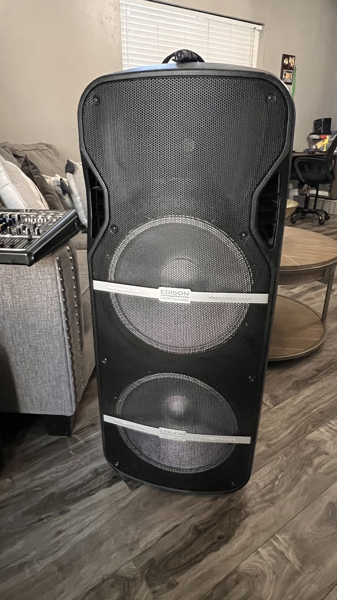 Double 15” Woofers Bluetooth Speaker 