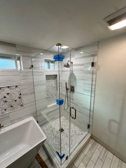 3/8 shower) glass