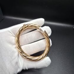 Italian Bracelet Oro 18k ..peso 25.45G …$3400