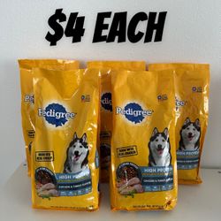 Pedigree High Protein Adult Dog Food Chicken and Turkey Flavor 3.5lb