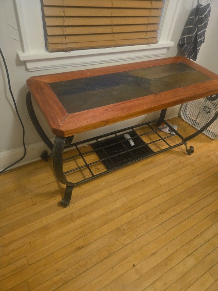 Slate Accent Table