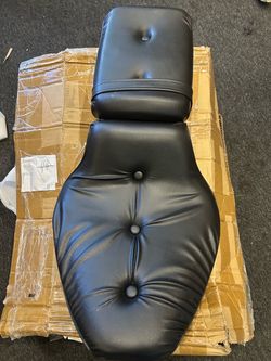 Front Rear Driver Passenger Seat Black For Honda Shadow Vlx Vt 600 88-98
