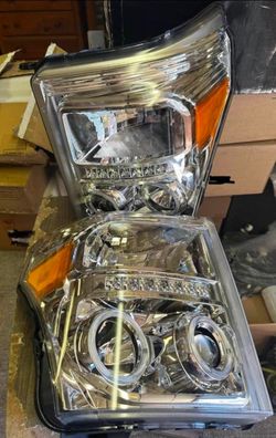 11-16 Ford F-250 F-350 F-450 F-550 LED Headlights Faros Calaveras Micas Luces Lamps