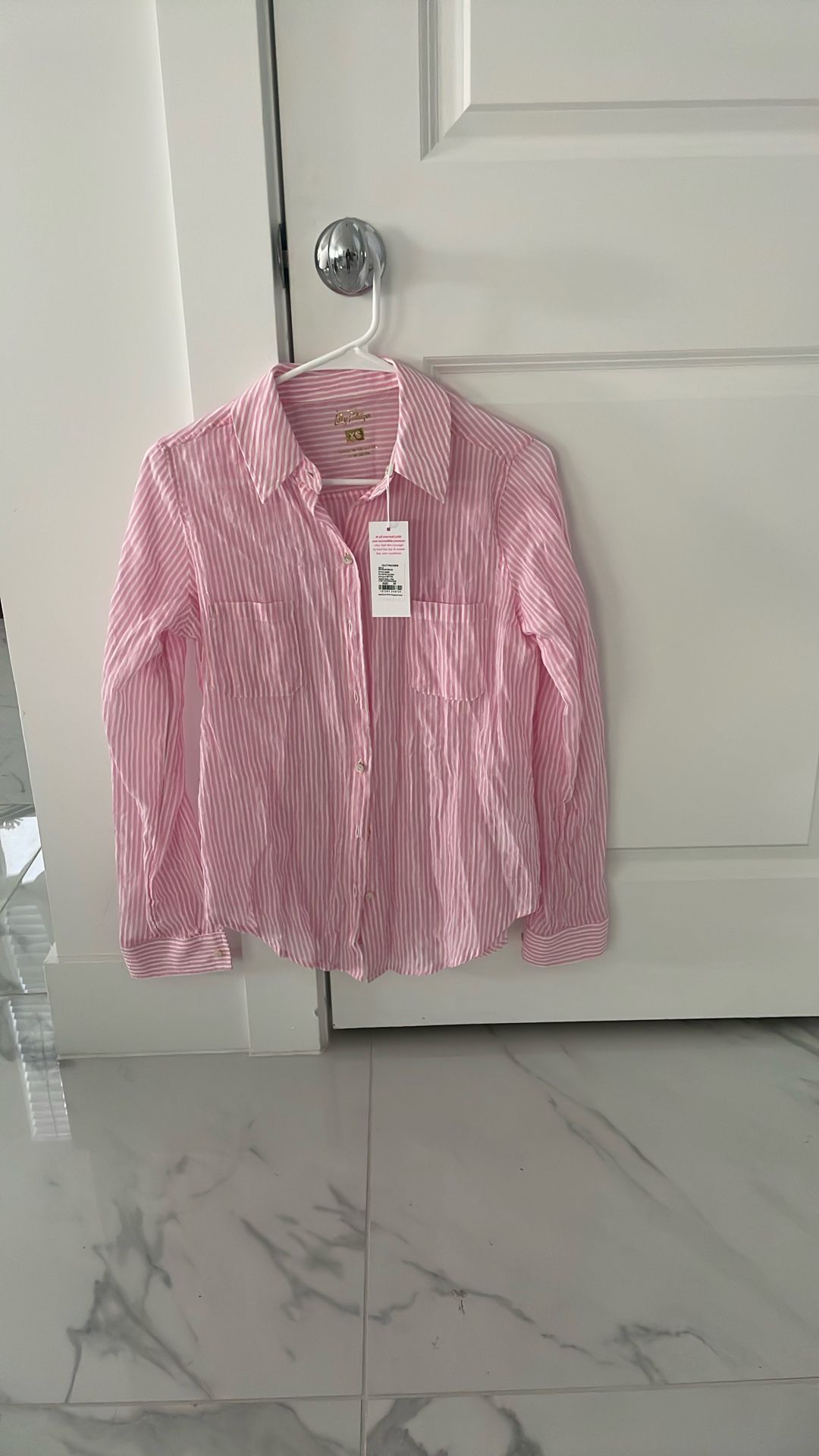 Brand New With Tags Never Worn Lilly Pulitzer Button Down Shirt 