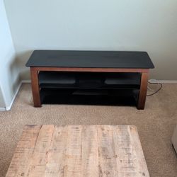 Glass TV Stand