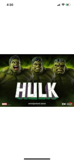 HULK 1/3 SCALE STATUE - LBS XM PRESTIGE EDITION 3 BUSTES !!!