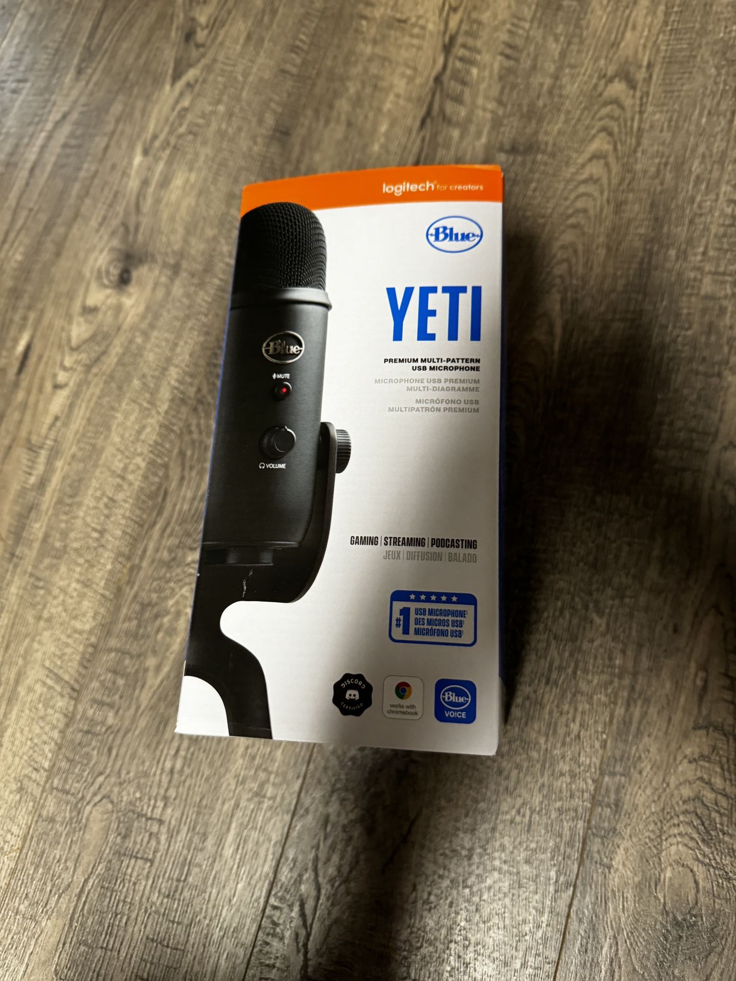 Brand New Yeti Blue Mic