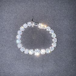Graduating Moissanite Tennis Bracelet