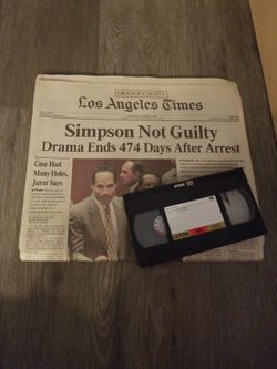 OJ Simpson Verdict Bundle