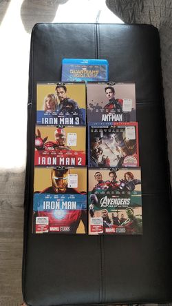 Marvel blu ray movies LOT like new