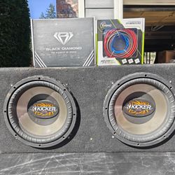 Kicker 12s 1800 Watt Amp Wiring Kit