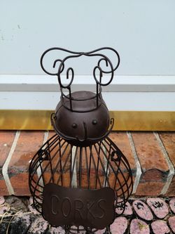 Beautiful chef cork holder