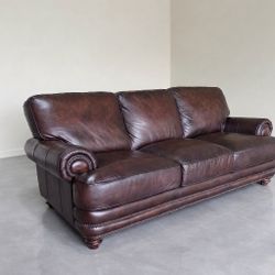 Bernhardt Leather Sofa