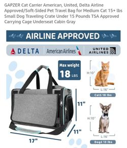 NEW CAT OR SMALL DOG CARRIER