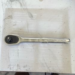 CRAFTSMAN 72 -Tooth 1/2-in Drive Full polish Handle Ratchet