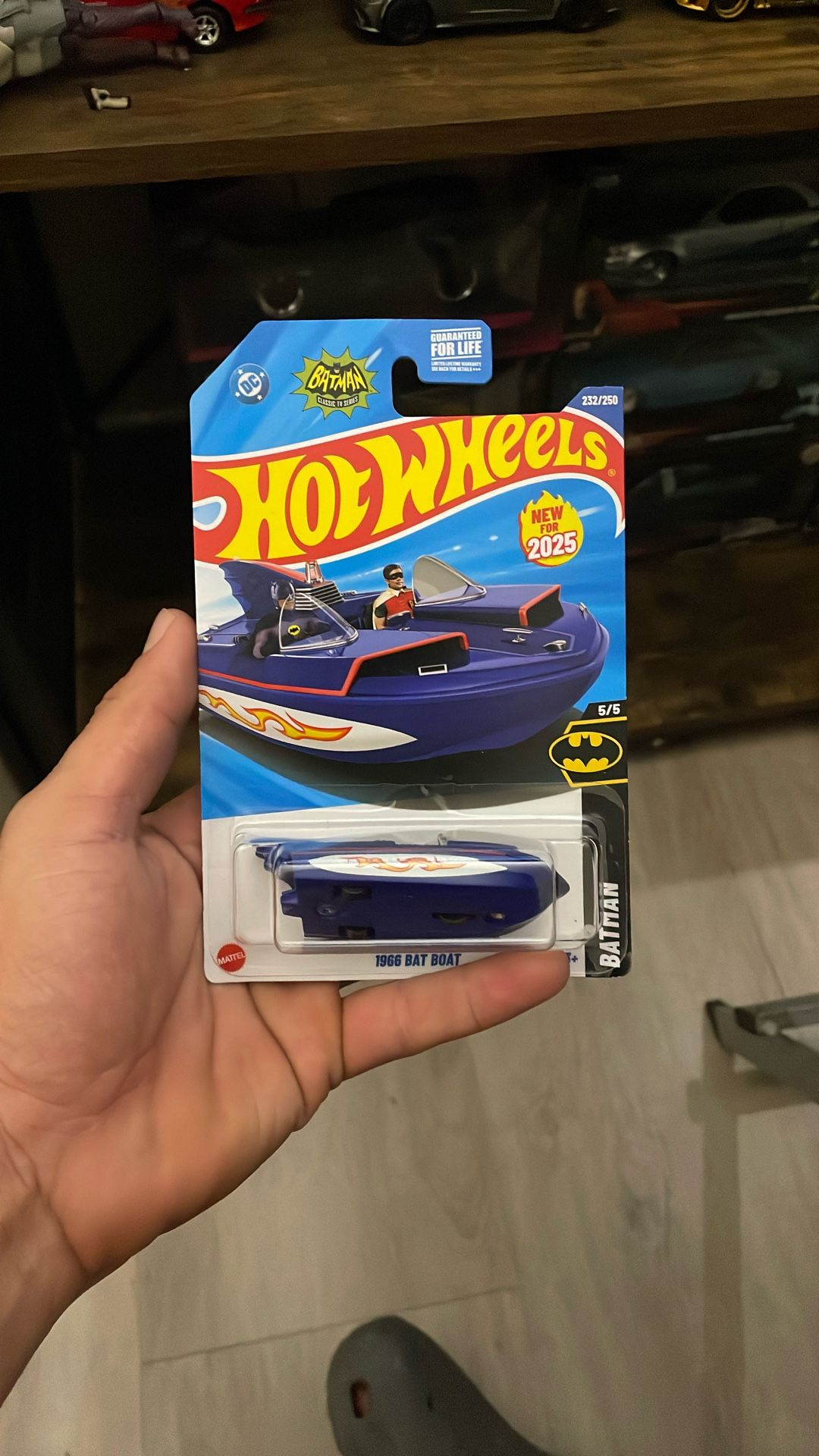1966 Bat Boat Hotwheels
