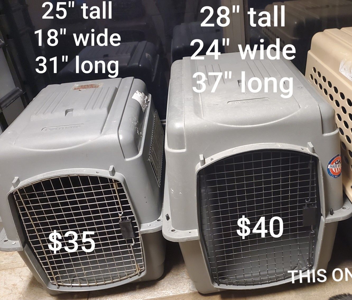 Large Dog cage kennel crate