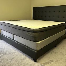 Get this amazing 😉 deal on this brand new KING SIZE BEDFRAME and MATTRESS SET $575