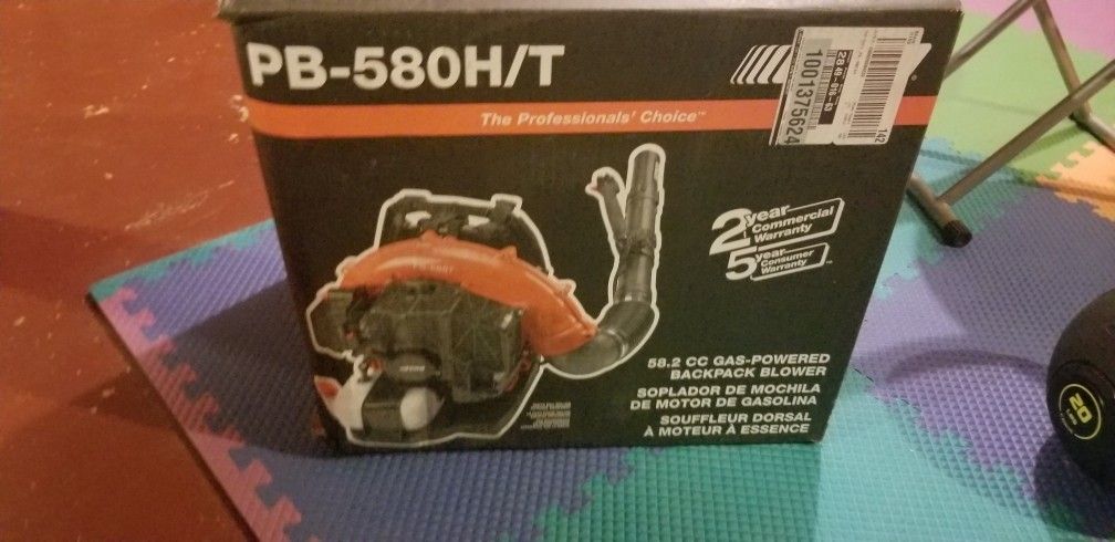 Echo Back Pack blower New  In the original Box