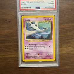 Neo Revelation Lugia PSA 8