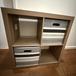 4 cube Organizer Shelf