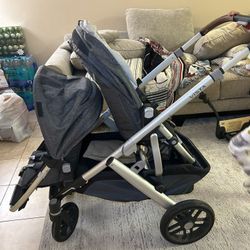 Uppababy V2 Double Stroller 