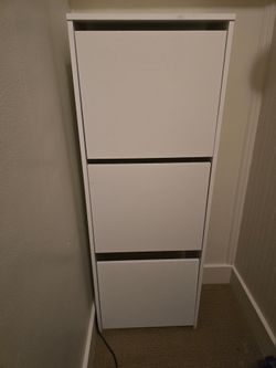 White Ikea Shoe cabinet
