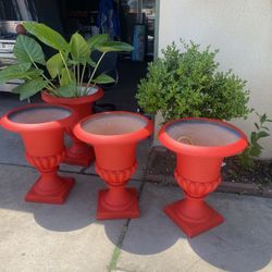 Ceramic Plant Stand Heavy  4